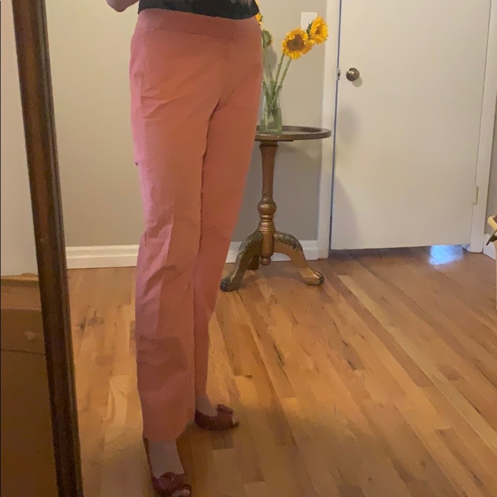 Vineyard vines orange/peach corduroy pants